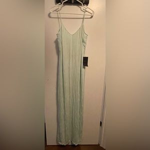 NWT Zara trafaluc mint maxi dress